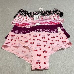 Victorias Secret & PINK Cheeky Panties Size M